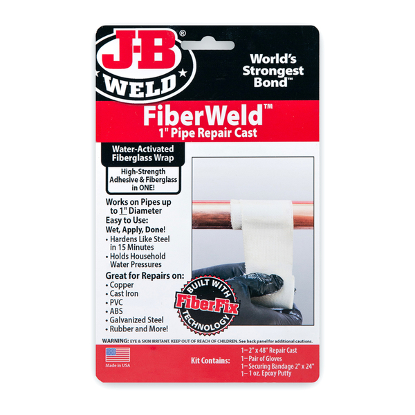 J-B Weld PANEL ADHSV FIBERWELD 1"" 38248